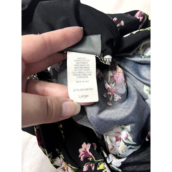 Vintage Dots Bubble Dress Women's Sz Large Y2K 2000s Hilary Duff Vanessa Hudgen - Picture 5 of 8